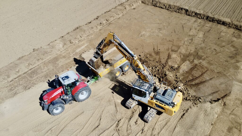 terrassement à Sand